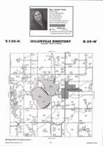 Millerville Township, Lake Moses, Lake Aaron, Stockhousen Lake, Directory Map, Douglas County 2006